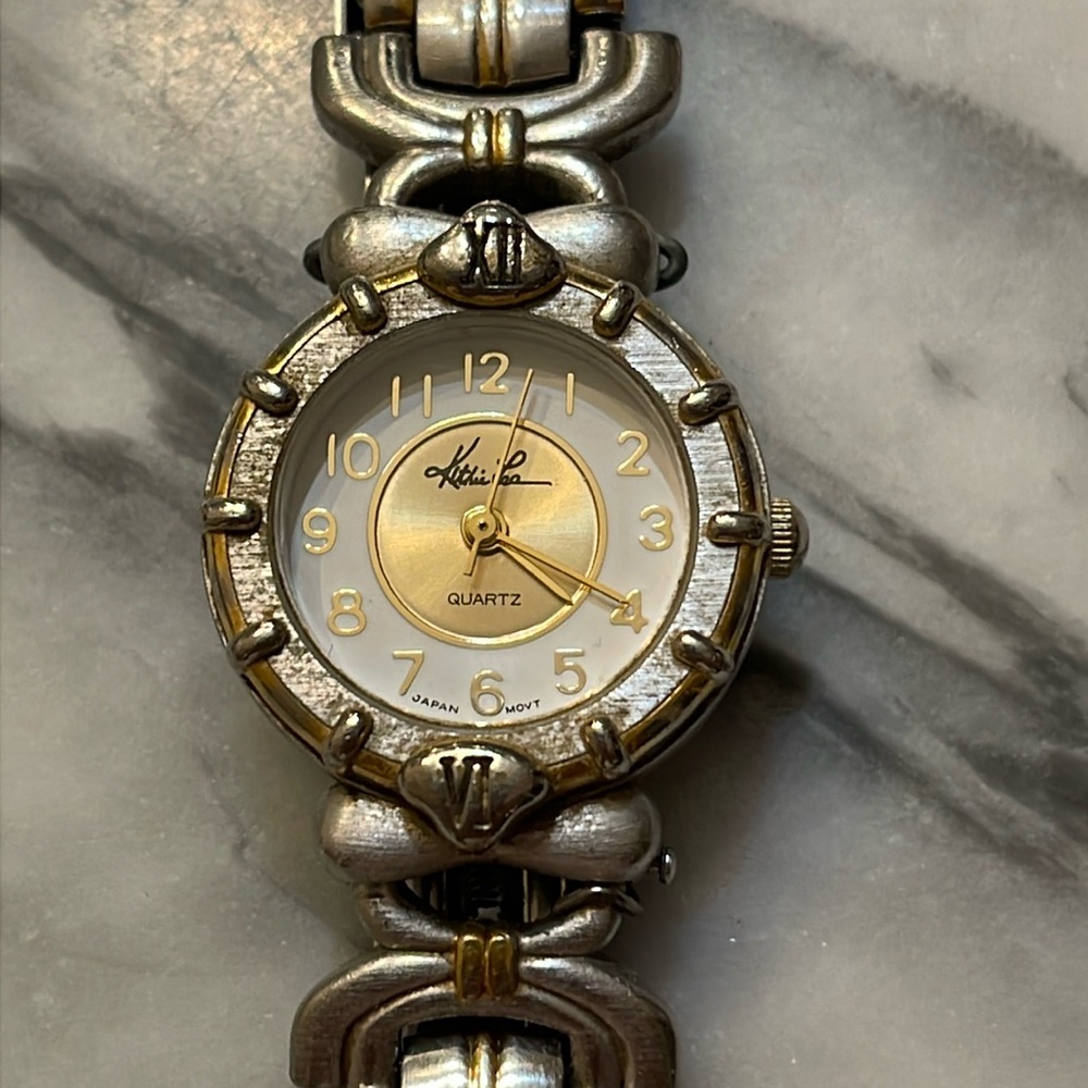 Kathy Lee silver and Gold Watch